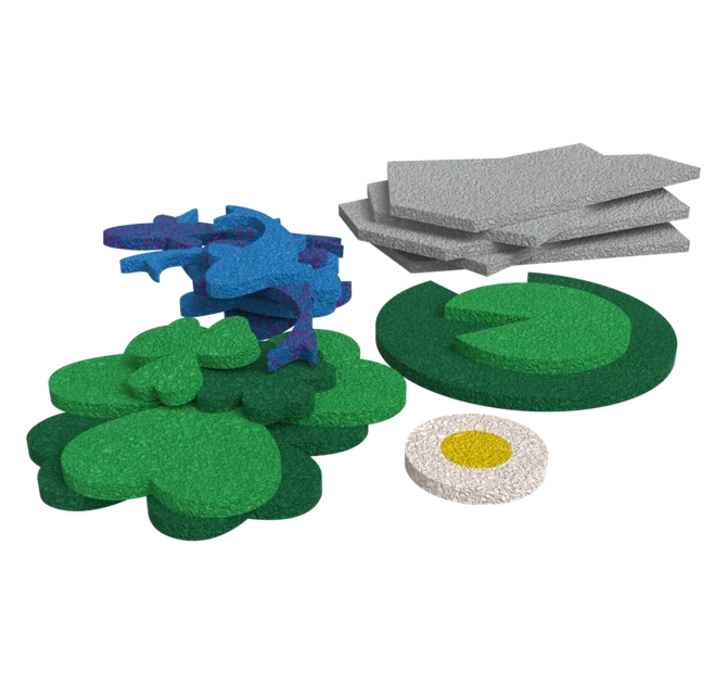 Diverse speelvloer elementen | EPDM vloer