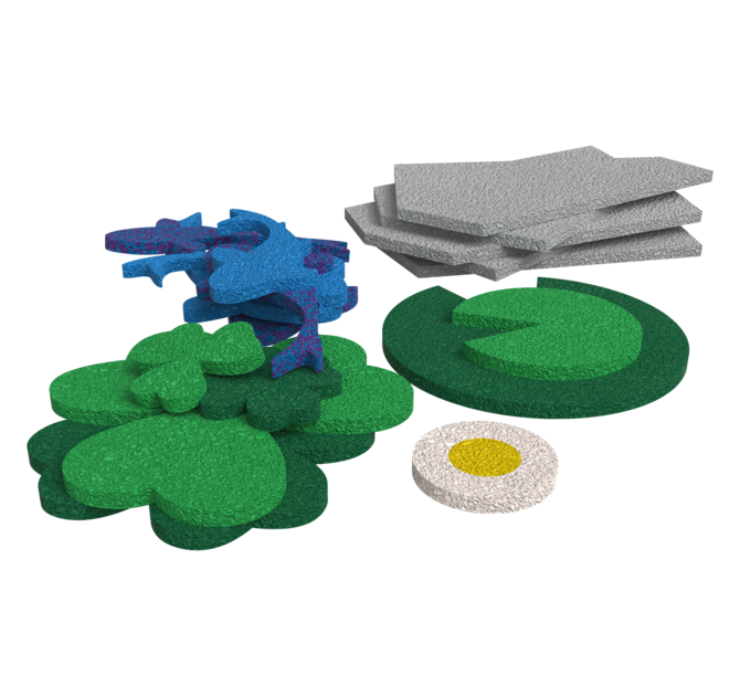 Diverse speelvloer elementen | EPDM vloer