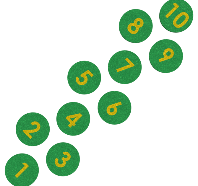 Hinkelbaan van EPDM voor een kinderhoek 