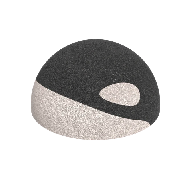 EPDM spring heuvel in de vorm van een orka 