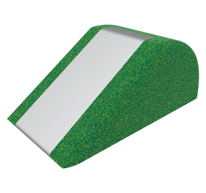 Glijbaan gemaakt van valdempend materiaal | EPDM