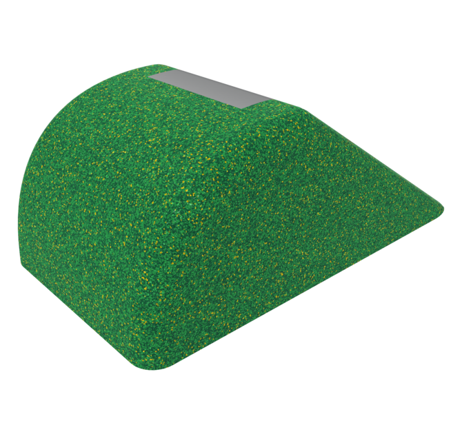 Glijbaan gemaakt van valdempend materiaal | EPDM