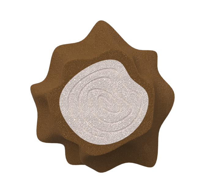 klimmen op een boomstam van EPDM