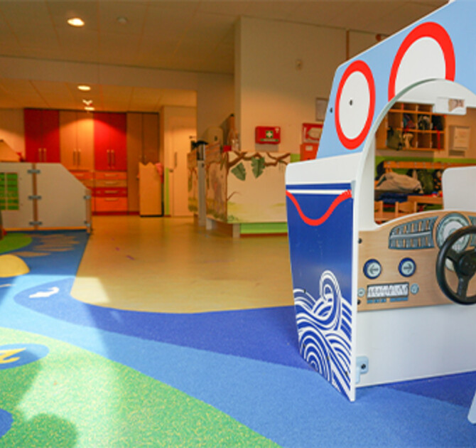 Kidscorner voor kinderdagverblijf