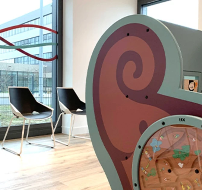 Wachtkamer kinderarts 