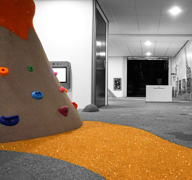 Glitter epdm voor meer beleving in een kinderhoek