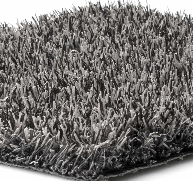 gekleurd kunstgras voor een leuk effect in de kinderhoek