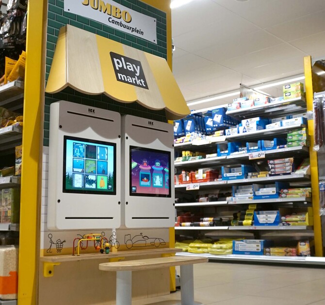 Delta 17 inch interactief in Jumbo Cambuurplein Leeuwarden