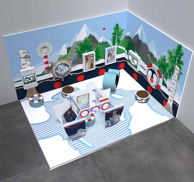 IKC Arctic speelhoek formaat large