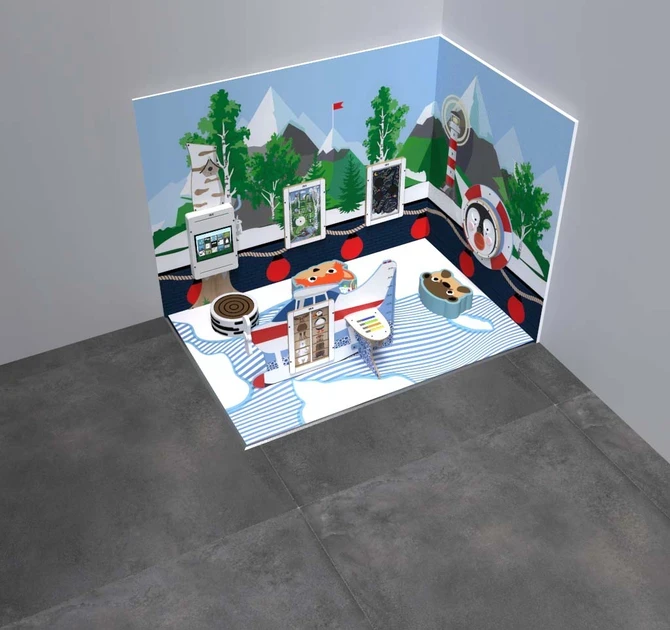 IKC Arctic speelhoek formaat medium