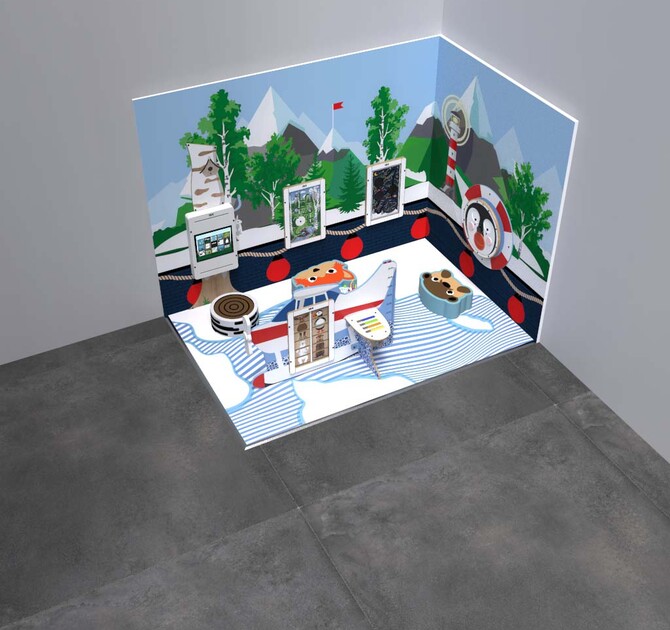 IKC Arctic speelhoek formaat medium