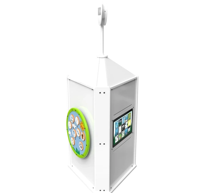 Speeltoren voor een kinderhoek met meerdere spellen interactief  | IKC speelsystemen