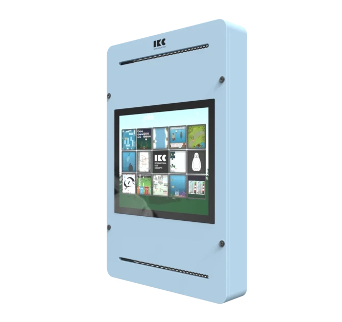 Op deze afbeelding staat een interactief speelsysteem Delta 17 inch Arctic