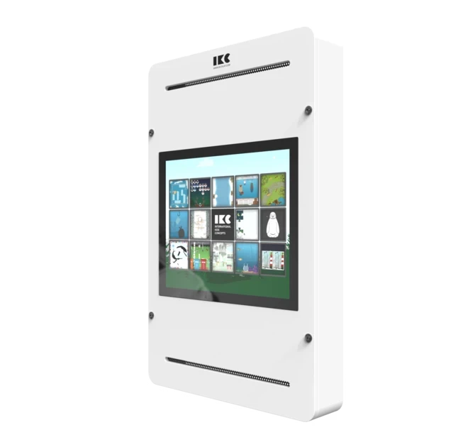 Op deze afbeelding staat een interactief speelsysteem Delta 17 inch white