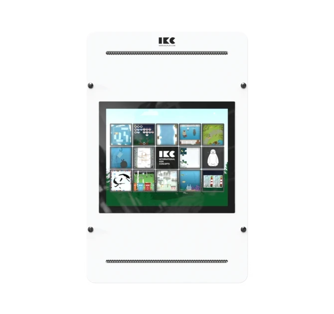 Op deze afbeelding staat een interactief speelsysteem Delta 17 inch white