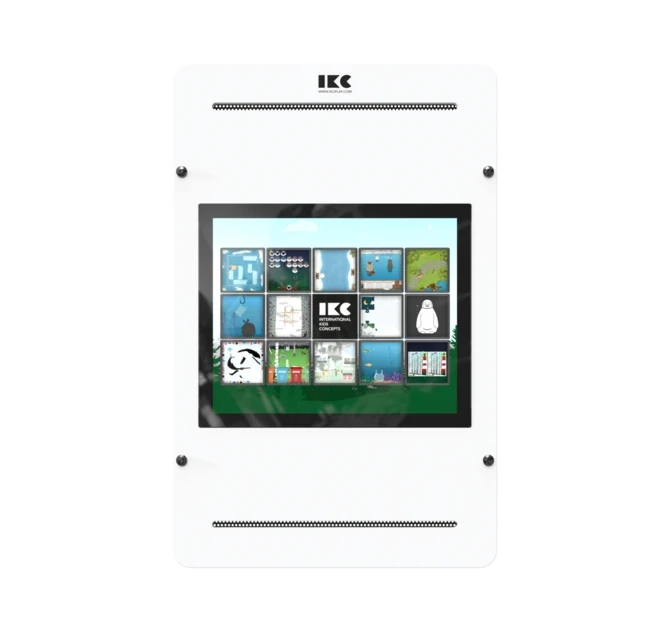 Op deze afbeelding staat een interactief speelsysteem Delta 17 inch white