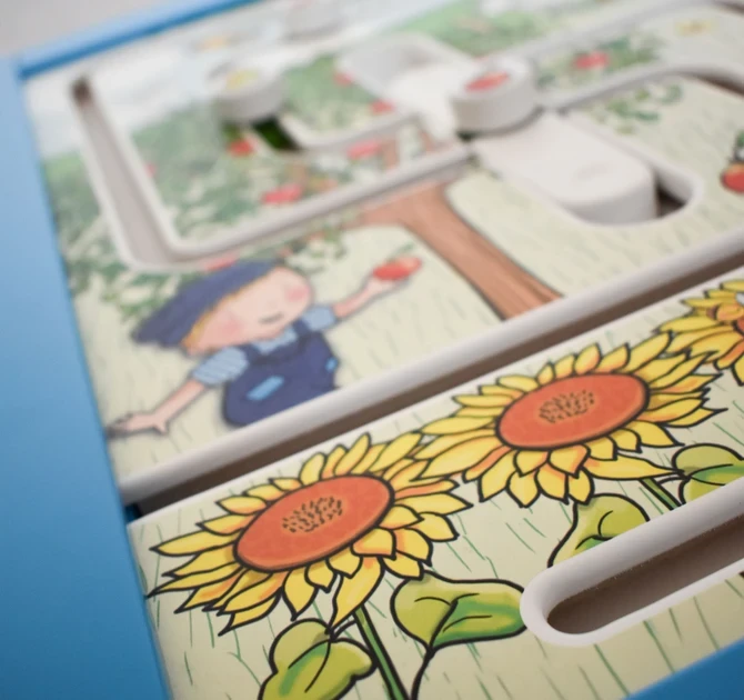 supermarkt Albert Heijn speelhoek in Maldegem met Fien en Teun