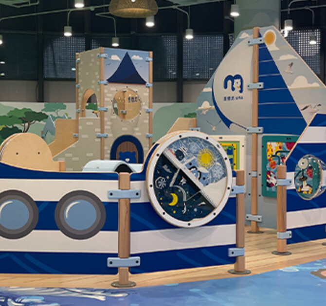 IKC grote speelruimte kinderhoek bij groothandel METRO China in Yanjiao