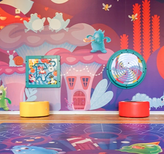 IKC speelruimte voor kinderen bij kinderdagverblijf 't Parelbosch in Eindhoven