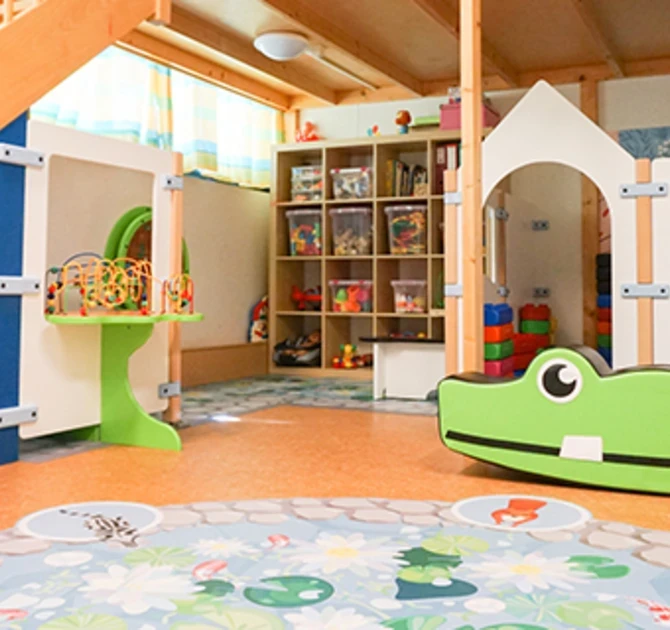 IKC inrichting speelhoek voor kinderen bij kinderopvang Parelbosch in Eindhoven