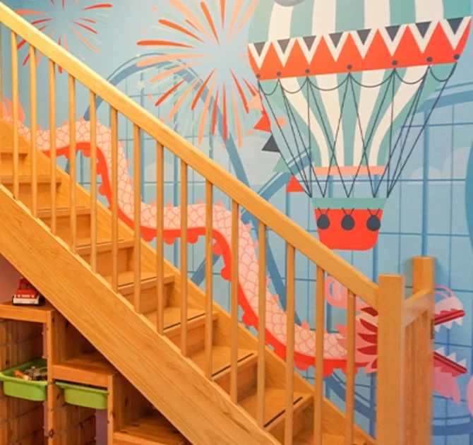 IKC inrichting speelhoek voor kinderen bij kinderopvang Parelbosch in Eindhoven