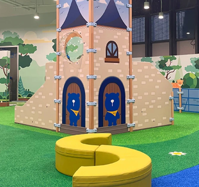 IKC grote speelruimte kinderhoek bij groothandel METRO China in Yanjiao