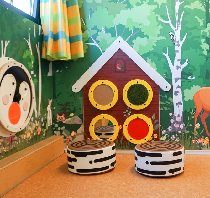 IKC inrichting speelhoek voor kinderen bij kinderopvang Parelbosch in Eindhoven