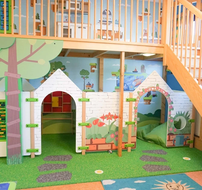 IKC inrichting speelhoek voor kinderen bij kinderopvang Parelbosch in Eindhoven