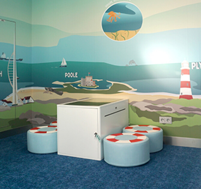 Brittany Ferries speelhoek voor kinderen