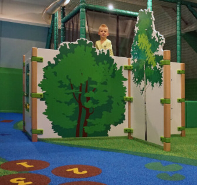 speelwand natuur hekwerken speelhoek