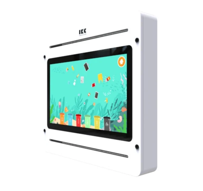 Planet eco software van IKC met een spel die kinderen leert recyclen