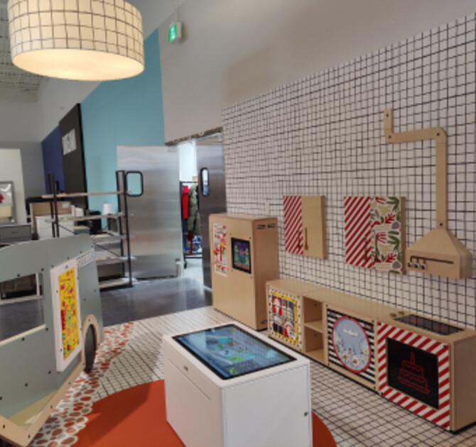 side view of the teppermans kids corner