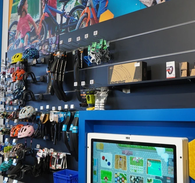 Delta in retail winkel