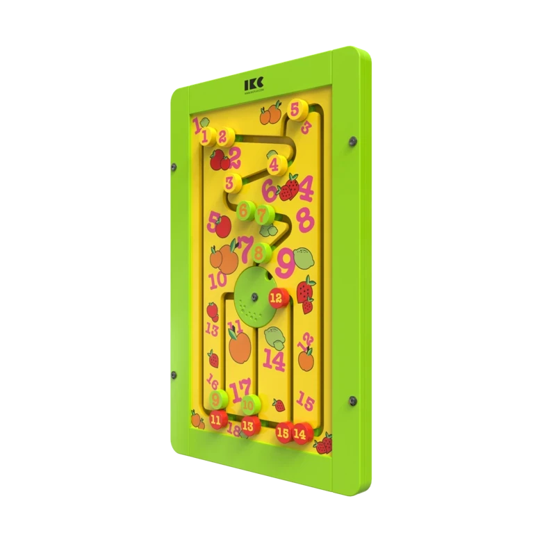 Leren tellen met dit educatieve muurspel voor kinderen | IKC wandspellen