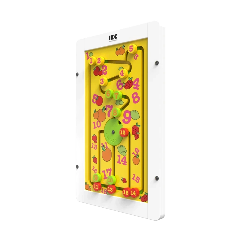 Leren tellen met dit educatieve muurspel voor kinderen | IKC wandspellen