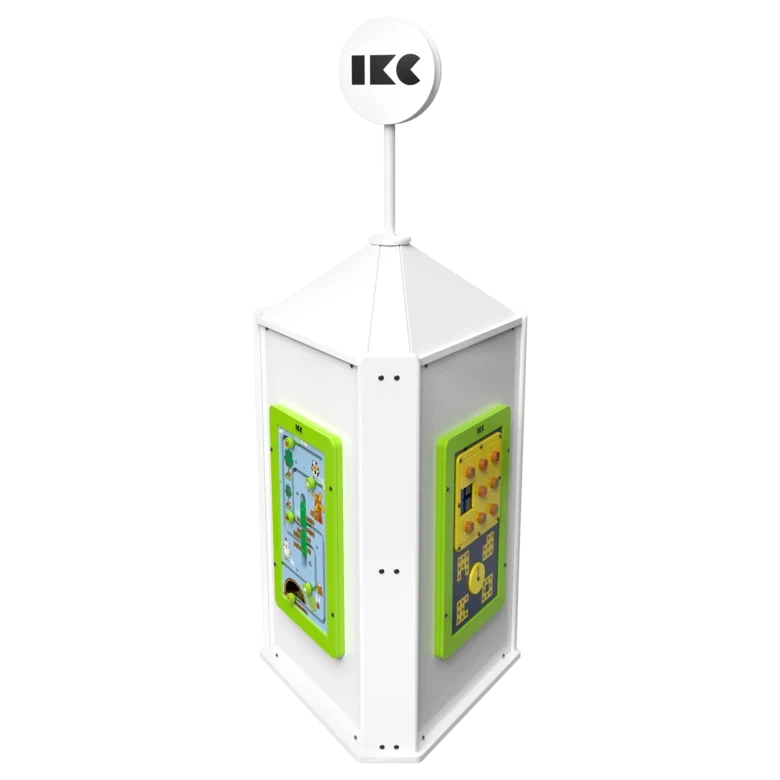 Speeltoren voor een kinderhoek met meerdere spellen  | IKC speelsystemen