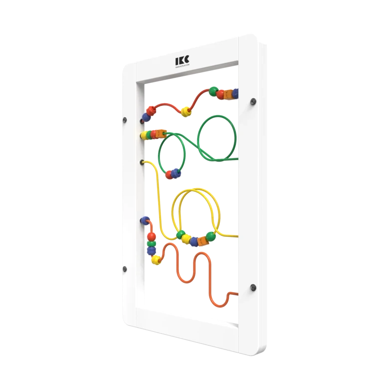 wandspel met kralen voor de fijne motoriek | IKC Wandspellen en muurspellen