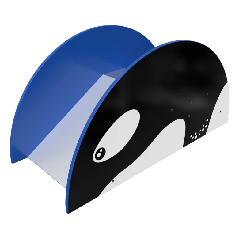 Een orka glijbaan voor uw kinderhoek | IKC speelsystemen