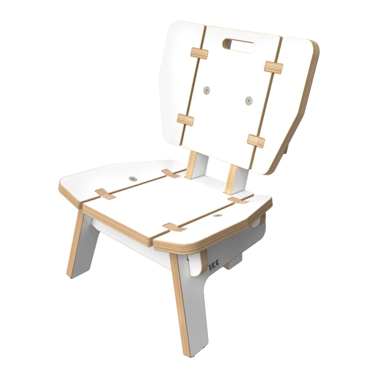 Houten lounge stoel voor kinderen | IKC Kindermeubels