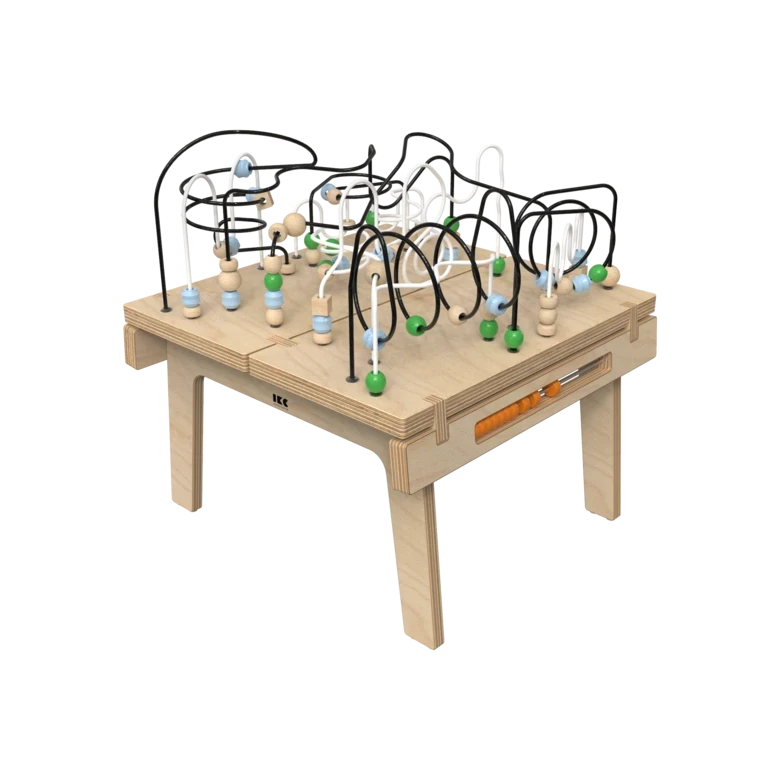 Houten kralentafel voor kinderen | IKC Kindermeubels