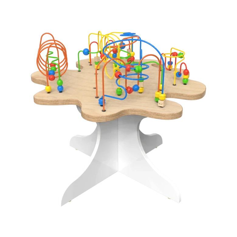 Spelenderwijs de fijne motoriek verbeteren met de kralentafel | IKC educatief speelsysteem kinderhoek