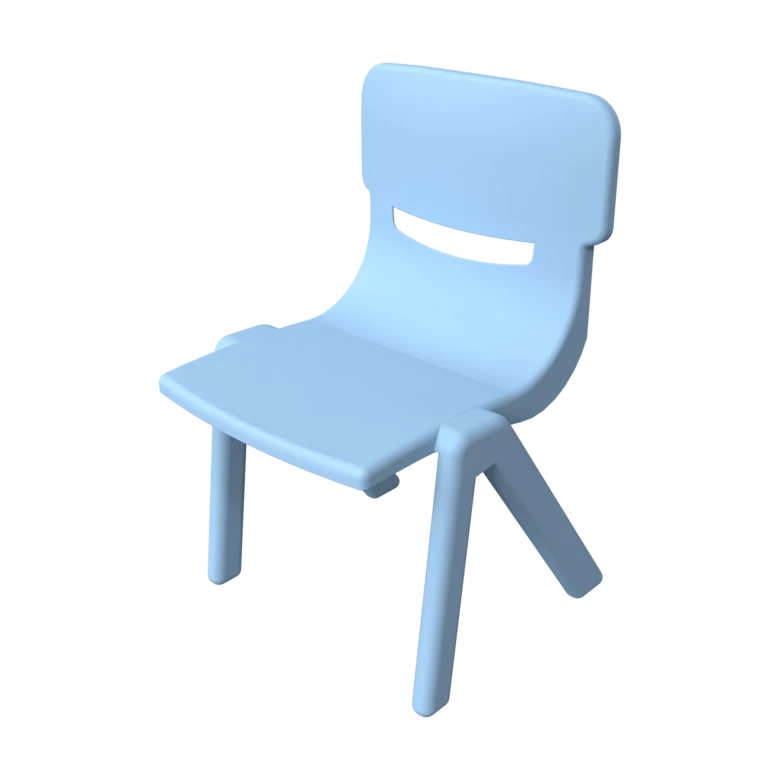Stevige stapelbare stoel voor kinderen | IKC kindermeubels