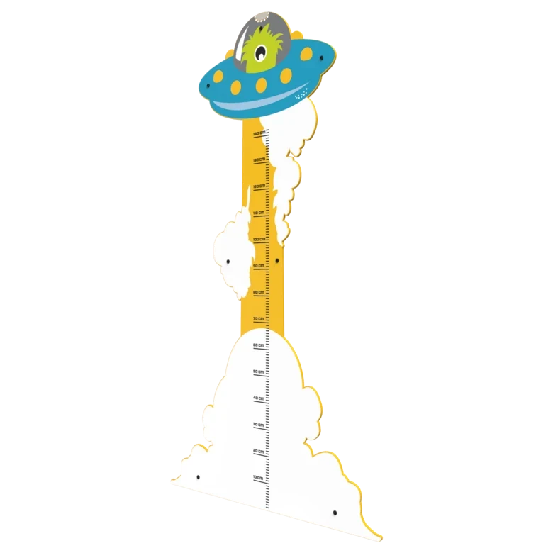 Opmeten hoe lang je al bent met een monster meetlat | IKC Speelsystemen