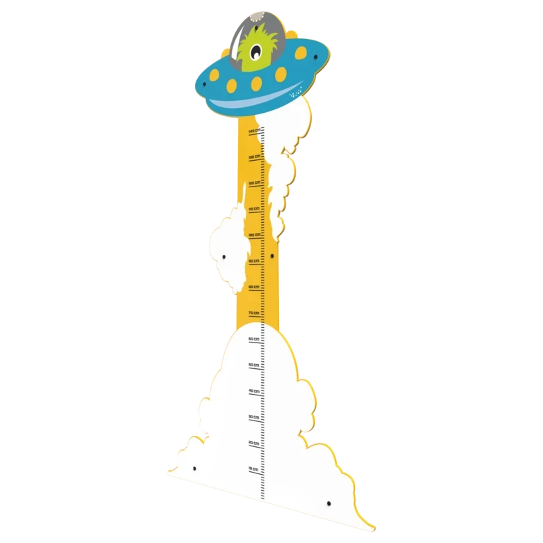 Opmeten hoe lang je al bent met een monster meetlat | IKC Speelsystemen