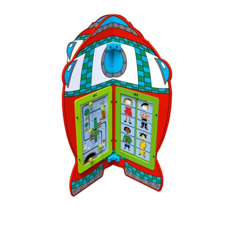 Een speelsysteem in een raket thema | IKC speelsystemen