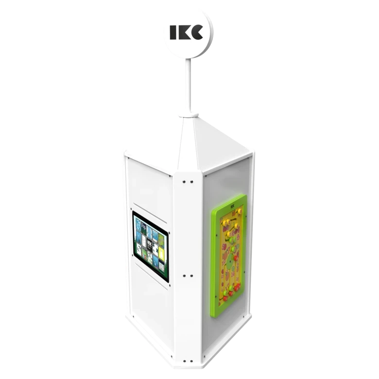 Interactieve speeltoren voor een kinderhoek met meerdere spellen interactief  | IKC speelsystemen