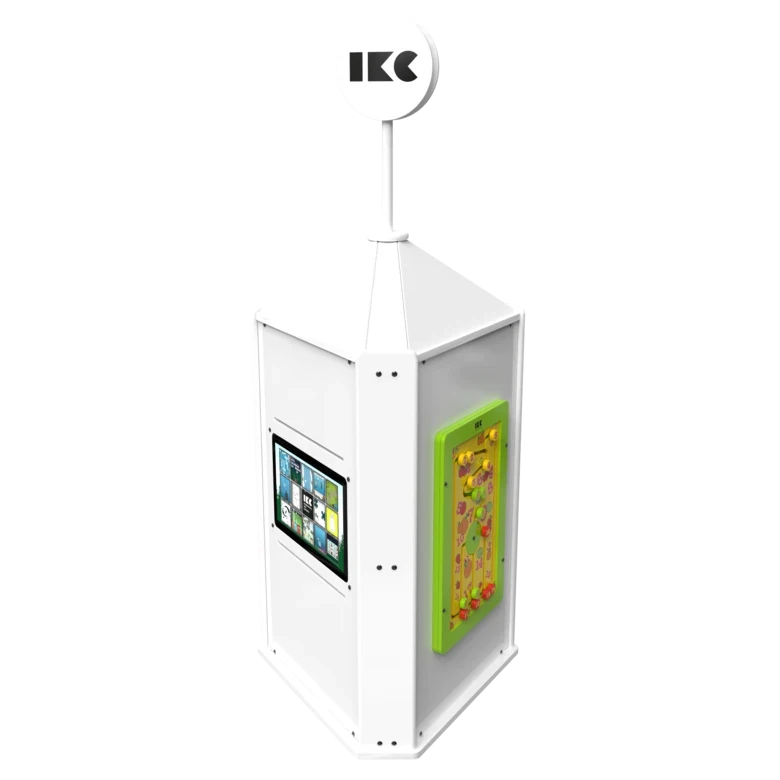 Interactieve speeltoren voor een kinderhoek met meerdere spellen interactief  | IKC speelsystemen