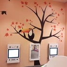 Verschillende wandspellen in Van der Valk hotel